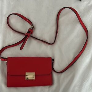 Red Crossbody Bag